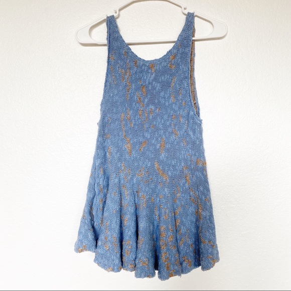 Free People | Side by Side Sweater Peplum Tank Top - Picture 2 of 7